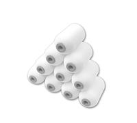 ROLLINGDOG Rullo in schiuma da 50,8 mm, mini coperture lucide per rullo su superfici lisce (confezione da 10)