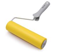 ROLLINGDOG Rullo per cuciture della carta da parati da 22,9 cm, per levigare e premere i bordi della carta da parati, con impugnatura ergonomica per un lavoro confortevole