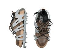 ROLLINGDOG Scarpe a chiodo, in Resina epossidica, con Punte Corte da 2,5 cm, perfette per Pavimenti in Resina epossidica, sovrapposizioni, Installazione di coperture