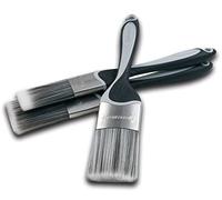 ROLLINGDOG - Set di 3 pennelli ovali, include 3,8 cm, 5,1 cm, 6,3 cm, contiene più vernici, perfetti per dettagli, finiture, bordi precisi, taglio