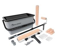 ROLLINGDOG Set di rulli da pittura da 45,7 cm, grande vassoio e secchio, ideale per lavori di ristrutturazione domestica su larga scala e progetti di pittura professionale