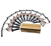 ROLLINGDOG Telaio Jumbo Mini Roller da 10,2 cm, telaio in stile gabbia da 3/4" con linguette di bloccaggio a pressione per tenere la copertura (confezione da 12)