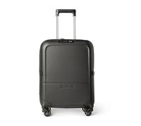 Rollink Flex Light - Valigia a mano pieghevole (risparmio di 75%), ultraleggera (solo 2,45 kg), 4 ruote, 55 x 40 x 20 cm, ideale per viaggi e viaggi d'affari, Nero , Carry-On, Valigetta rigida