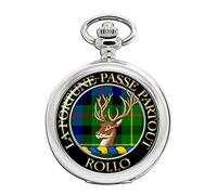 Rollo Scottish Clan Crest Full Hunter Orologio da tasca