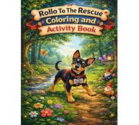 Rollo To The Rescue Coloring and Activity Book: A Fun Dog Adventure with Coloring Pages, Puzzles, Word Searches, and Creative Activities for Kids Ages 3-8