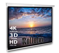 Rollolux Schermo proiettore manuale 244 x 244 (238x238)cm 1:1 HDTV 3D 4K 133"
