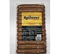 Rollover Faggio Smoked Bockwurst Hot Dogs - Confezione da 12 - Non richiede refrigerazione