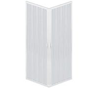 ROLLPLAST PINTO Box Doccia a Soffietto Modello Liberté Angolare Riducibile