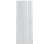 ROLLPLAST PINTO Box Doccia a Soffietto Modello Liberté, Anta Unica Reversibile, Cabina Doccia Salvaspazio in PVC Made in Italy, arredo bagno, 80 cm
