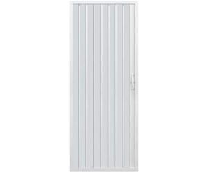 ROLLPLAST PINTO Box Doccia a Soffietto Modello Liberté, Anta Unica Reversibile, Cabina Doccia Salvaspazio in PVC Made in Italy, arredo bagno, 80 cm