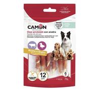 Camon Rolls di Pelle Bovina con Anatra - 6 pezzi da 12 cm