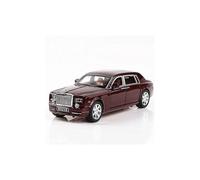 (Rolls Royce rossa) Modello di auto in lega 1/24 Rolls Royce Phantom in metallo pressofuso ad alta simulazione