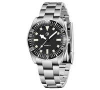 RollsTimi NH35 Orologi automatici da uomo a carica automatica in acciaio inossidabile orologio da uomo 100 M impermeabile lunetta in ceramica corona avvitata elegante orologio da polso casual