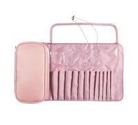 Rollui per trucco | Cosmetics Roll Pocket Organizer-Afrool, portatili, spazzoli a rollio, custodia spazzolata per viaggi, organizzatore di sacchetti cosmetici per il viaggio, offerte