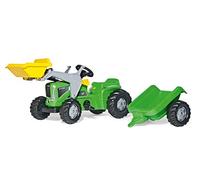 Rolly 63/003/5 Futura Trattore con Rimorchio Bambino e Caricatore Frontloader, Verde, 162 cm × 46 cm × 53,5 cm