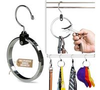 Organizer multiuso per armadio, con rotolo, salvaspazio, perfetto per cinture, cappelli da baseball, cravatte, sciarpe, borse e molto altro ancora versatile