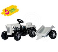 Rolly - Piccolo Grigio Fergie Massey Ferguson Con Rimorchio - Classico Pedale