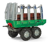 Rollytimber Rimorchio Carrello per Rolly Toys Trattore a Pedali