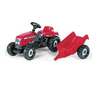 Rolly Toys 12305 - Trattore a Pedali Kid Massey Ferguson, con Rimorchio
