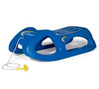 Rolly Toys 200290 - slitta per bambini rollySnow Cruiser (da 3 anni, cingoli in acciaio, slitta in plastica) blu