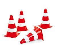 Rolly Toys 409495 Coni Stradali, Confezione da 4 Pezzi