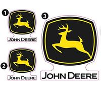 Rolly Toys Adesivo John Deere adatto a John Deere Minitrac Trailer e Snow Cruiser John Deere
