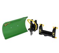 Rolly Toys- Categorie RollySnow Master-Placca Trattore RollyJunior, Classic, RollyFarmtrac Premium, rollyX-Trac, RollyTruck(Unimog), Lama da Neve, Colore Verde, 408993