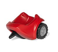 Rolly Toys-RollyToys RollyMinitrac Trailer (rimorchio Mono-ASSE, per Bambini da 1,5 a 4 Anni, Funzione di inclinazione, Colore Rosso) 122080, Small