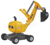 Rolly Toys - Gatto Ride Su Escavatore Ruote - Sit 360 Rotazione Età 3+