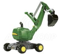 Rolly Toys - John Deere Escavatore Su Ruote - Sit 360 Rotazione Età 3+