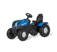 Rolly Toys New Holland, Trattore Farmtrac, Colore Blu, 106 cm x 53 cm x 60 cm, 601295