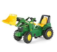 rolly®toys Trattore per bambini con pedali rollyFarmtrac John Deere 7930 con ruspa