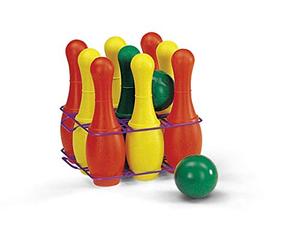Rolly Toys Set da Bowling - 9 Pezzi Con 2 Palle, da Esterno
