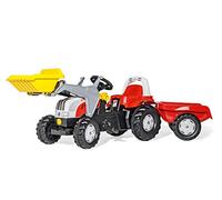 ROLLY TOYS- Steyr Rot tretttraktor luftbereifung kindertraktor 4 Trattori E Rimorchi, Large, 4006485023936