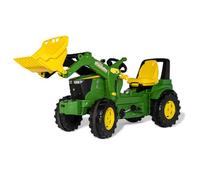 ROLLY TOYS-Pedalieri Trattore a Pedale con Caricatore Rollytrac a Partire dai 3 Anni, Colore Verde, 730032, 4308468