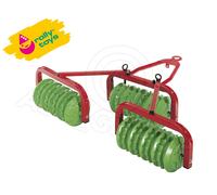 Rolly Toys - Tripple Disco Harrow - Cambridge Rullo - Per Rolly Pedale Trattori