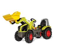 RollyToys 651122 - Trattore a pedale rollyX-Trac Premium Claas Axion 960 (per bambini dai 3 ai 10 anni, cambio ingranaggi, pneumatici silenziosi