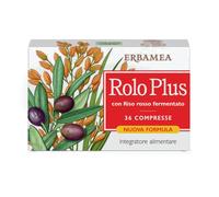 Erbamea Integratore alimentare Rolo Plus per il metabolismo dei lipidi – 36 compresse
