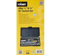 Rolson Set chiavi a bussola 36109 - 40 pezzi