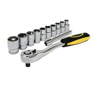 Rolson 38653 1/2-inch cricchetto e bussole - nero