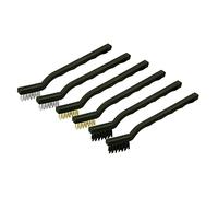 Rolson 42836 - Mini spazzola metallica set - 6 pezzi