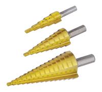 Rolson 48890 3pc Titanio Passo Trapano Set