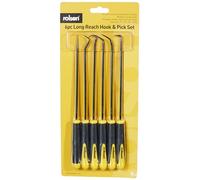 Rolson 59131 - Set di grimaldelli e ganci, 6 pezzi