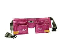 Rolson 68630 - Cintura porta utensili in cuoio doppia, colore: Rosa