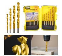 Rolson Universale 15pcs Titanio Rivestito HSS Trapano Set & Custodia 1.5mm -