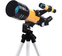 ROLTIN Telescopio, cannocchiale rifrattore astronomico Portatile con cercatore di Stelle su treppiede, Ottimo Regalo per l'ottica per Bambini, Principianti, Adulti