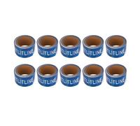 Rolto a Nastro Barricade, Usa Versatile Clear Stampa 10pccs Isolement Blue Rableau Vieu