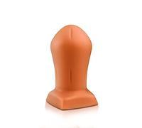 Roluck Anal Training 9,6 x 5 cm Plug anale principiante donna piccoli dildo anale oro silicone Butt Plug Bulb (S)