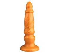Roluck Classic dildo in silicone liquido con forte ventosa, plug anale flessibile plug pene anale giocattolo del sesso per le donne Coppie Uomini (XL)