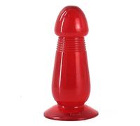 Roluck Dildo anale Ventosa Grande pene realistico con ventosa Plug anale Masturbazione femminile Stimolazione della prostata Butt Plug per donne Uomini Giocattolo del sesso anale